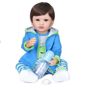 عروسک نوزاد پسر 48 سانتی مدل Reborn Baby Doll ZY605716_اسباب بازی
